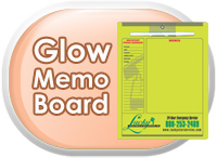 Glow Memo Board