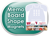 Memo Board Shape Magnets
